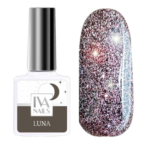 IVA nails Светоотражающий гель-лак Luna №6