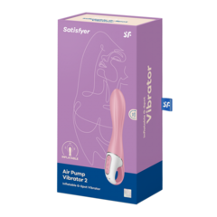 Вибратор Satisfyer Air pump 2 розовый