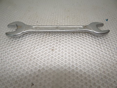 Ключ гаечный рожковый двухсторонний 12х14 CHROME VANADIUM