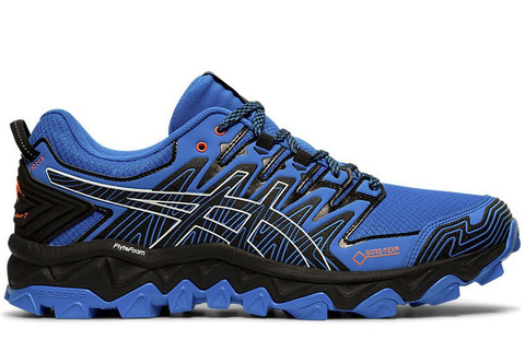 Кроссовки внедорожники Asics Gel FujiTrabuco 7 G-TX Blue мужские распродажа