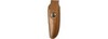 Чехол кожаный на пояс для складного ножа с лезвием 12 см. коричневого цвета, Forge de Laguiole, дизайн AUBRAC A 3 C