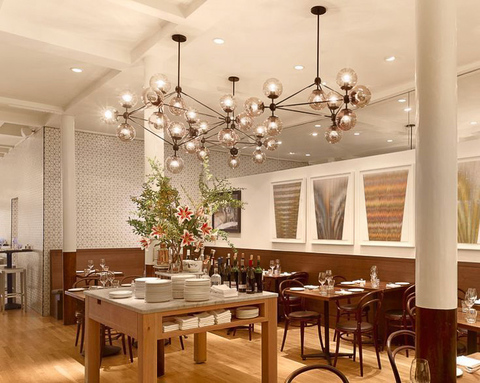 Люстра Modo Chandelier 10 Globes Black