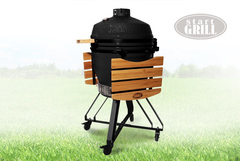 Керамический гриль Start Grill Pro, с окошком, 56 см./22 дюймов