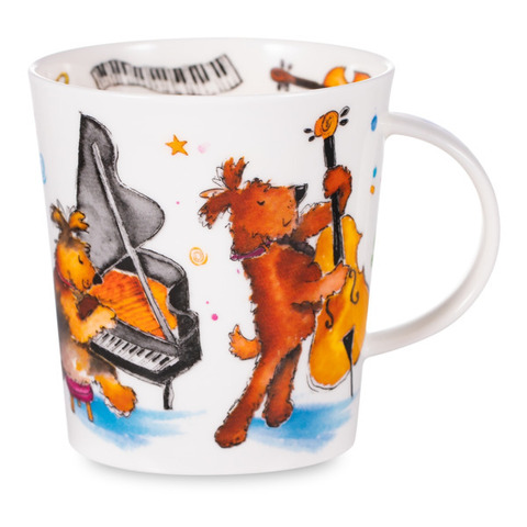 Кружка Dunoon Собаки музыканты Ломонд 0.32л