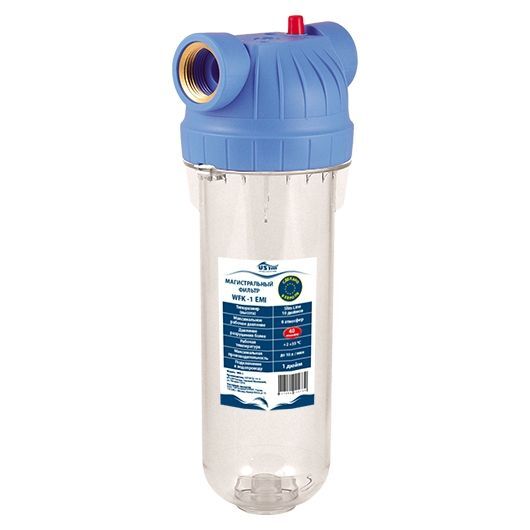 Колба SL 10" х/в 1" 8 бар USTM прозрачная KP – купить в Хабаровске по ...