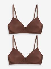 Бюстгалтер для девочки Next 689-417, 2 шт., Коричневый