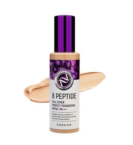 8 Peptide full cover perfect foundation