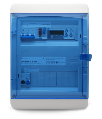 Модуль-шкаф автоматики вентиляции Electrotest OPTIBOX M E-14D/X