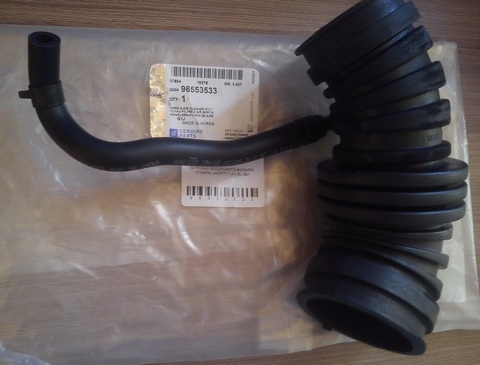 ПАТРУБОК ВОЗДУШНОГО ФИЛЬТРА (ГОФРА) LACETTI 1,4-1,6L GM