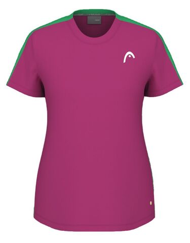 Женская теннисная футболка Head Tie-Break T-Shirt - vivid pink