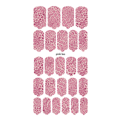 ПЛЕНКИ NAIL WRAPS PINK LEO