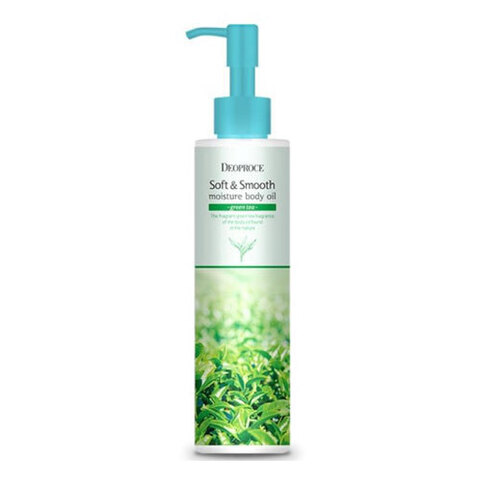 Deoproce Soft & Smooth Body Oil Green Tea - Увлажняющее масло для тела с экстрактом зеленого чая