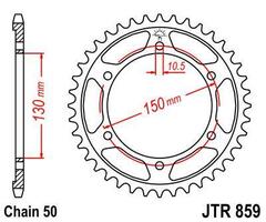 Звезда ведомая JTR859 48