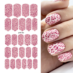 ПЛЕНКИ NAIL WRAPS PINK LEO