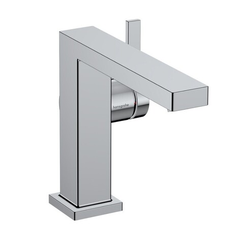 Hansgrohe 73020000 Tecturis E Смеситель для раковины, однорычажный, Fine 110 CoolStart с клапаном push-ope