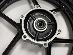 Передний колёсный диск Arashi для Kawasaki Ninja 250R 2008-2012 черный