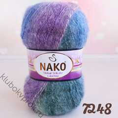 NAKO MOHAIR DELICATE COLOR FLOW 7248, Мультиколор