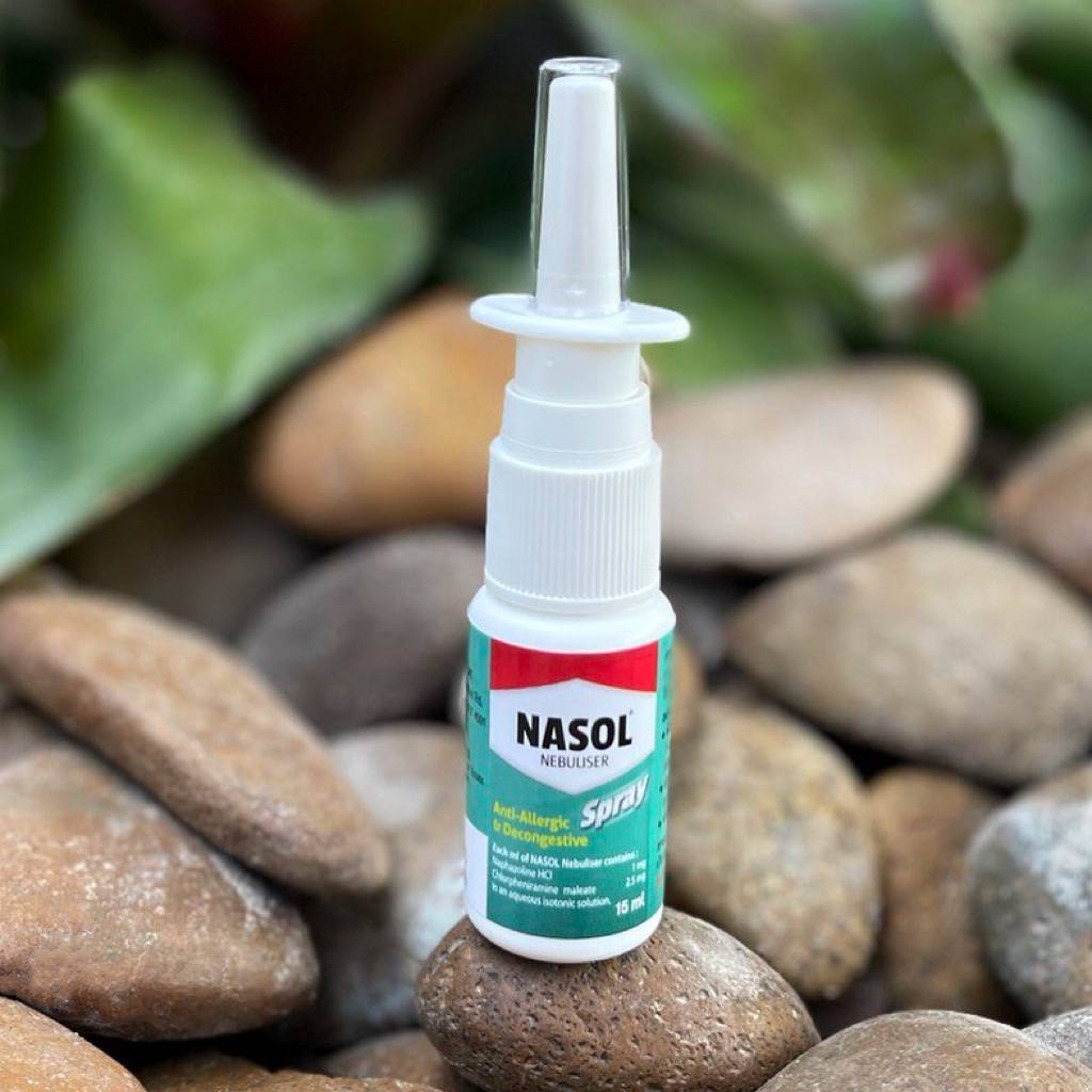 Эффективный спрей для облегчения симптомов насморка Nasol Nebuliser Spray