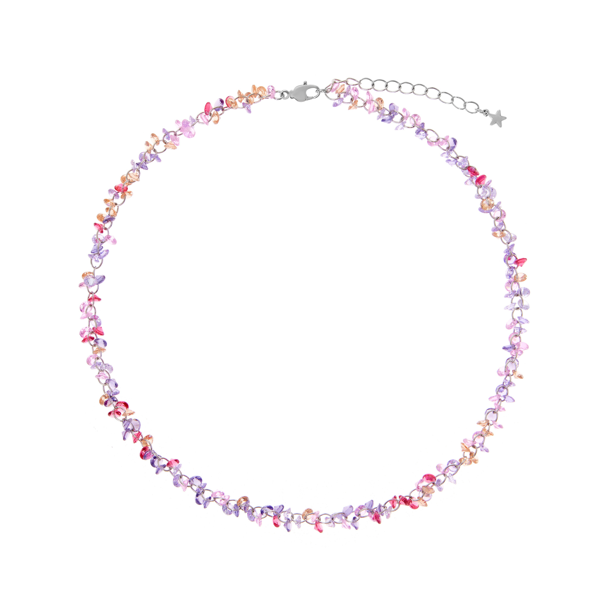 HOLLY JUNE Колье Pretty Shatters Necklace – Silver