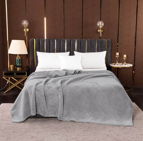 Покрывало 220x240 Sofi De MarkO Аурелия серое