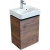 Шкафчик для раковины Geberit Smyle Square, с одной дверцей: B=44.2см, H=61.7см, T=35.6см, Пекан / Меламин, древесная структура