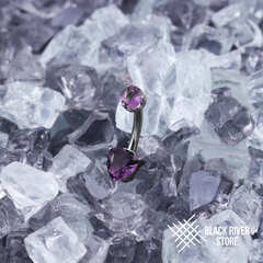 Банан Trillion Amethyst CZ