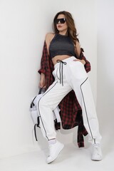 Брюки Сияние стиля-1 Виотекс МОЛОЧНЫЙ