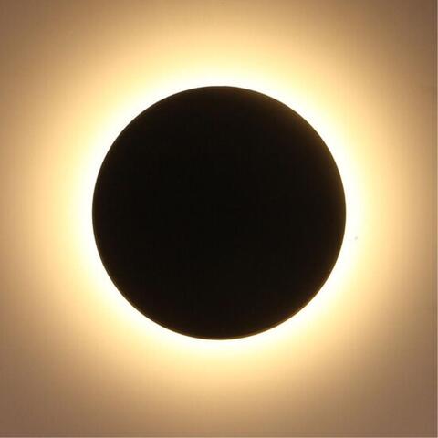 Уличный настенный светодиодный светильник Arte Lamp NIMBO A3412AL-1BK