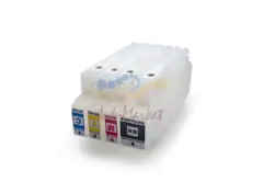 Комплект перезаправляемых картриджей (ПЗК) для Epson WorkForce Enterprise AM-C4000, AM-C5000, AM-C6000 (T08G1 - T08G4, T08H1 - T08H4, T08C1 - T08C4, T08D1 - T08D4), без чипов, 700 / 400 мл, 4 цвета