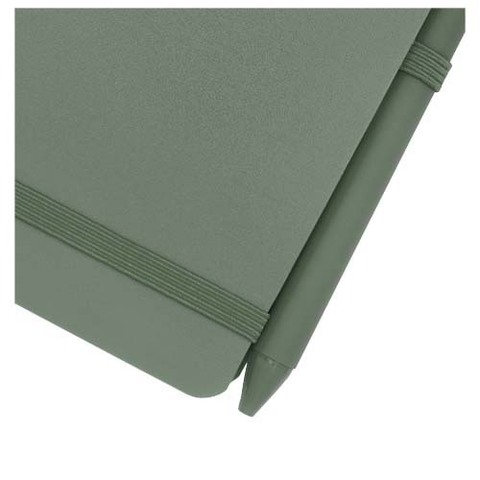 Блокнот Thalaasa формата А6 в твердой обложке из океанического пластика с шариковой ручкой