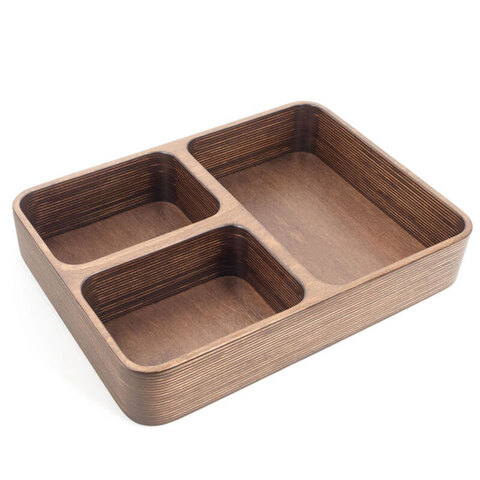 Большой короб на три отделения