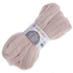 Шерсть для валяния "ПЕХОРКА", полутонкая шерсть 50г, 089 фрез