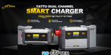 Зарядное устройство Tattu TA7200Pro (7200Вт (AC), Max 120A, два канала, LiHV 12-18S или Tattu LiPo Smart battery)