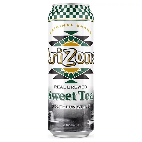 Холодный черный чай Аризона сладкий Arizona Sweet Tea, 650 мл