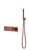Boheme 131-SYS-BRB Смеситель FUSION TERMO с ручным душем BRUSHED BRONZE