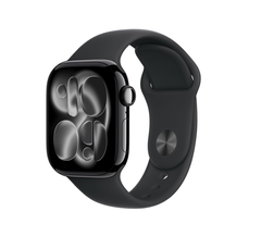 Умные часы Apple Watch Series 11 46mm Jet Black Al Black SB M/L GPS (MEVH4)