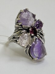 Шанталь (кольцо из серебра)