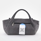 Сумка Саломея 362 македония серый + черный