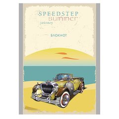 
          Блокнот А6, скрепка, Апплика, мелованный картон, ВД лак, 32 л., клетка, "Автомобиль"