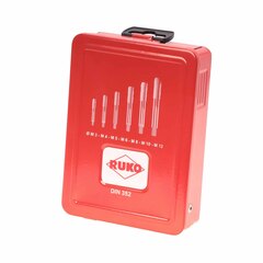 Набор метчиков комплектных М3-М12 21пр DIN352 HSS-G Ruko 245001 (В)