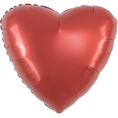 Аг 19''/48 см, Сердце, Бохо, Медный, 1 шт.