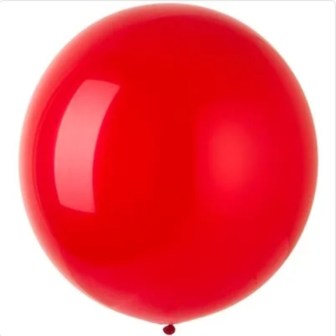 Большой шар красный, кристалл, 61 см