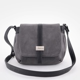 Сумка Саломея 106 македония серый + черный