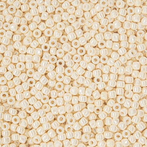 Японский бисер TOHO Round 11/0 (№123), жемчужный глянцевый