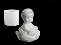 Силиконовый молд Малыш в капусте