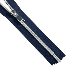 Молния спираль Т5, н/р, L 18 см, т.синий