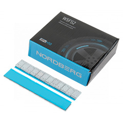 NORDBERG (W5FS2) Грузики самоклеящиеся (12х5 г) Fe квадратные L=12 см, 50 лент