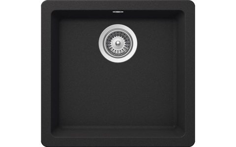 Schock Quadro 50 (N-100S) Cristalite 450x430(подстольный монтаж) оникс