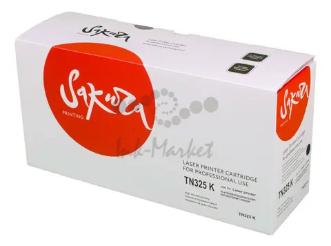 Картридж Sakura TN325BK для Brother, черный, 4000 к.