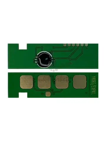 Чип желтый Samsung CLT-Y406S для принтеров Samsung CLP-360, 362, 363, 364, 365, 367W,368 CLX-3300, 3302, 3303, 3304, 3305, 3307 yellow. Ресурс 1000 страниц